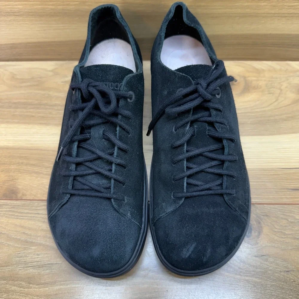 Birkenstock Bend Low Decon Black Suede Mens 8 W EU 41 Casual Minimalist Walking